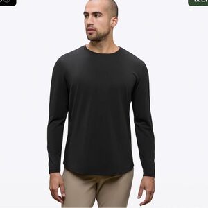 CUTS Long Sleeve Curve-Hem Tee